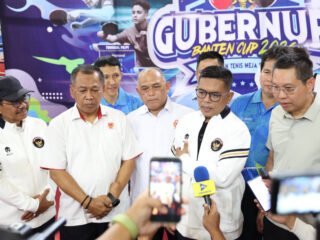 Andra Soni Resmi Buka Kejuaraan Tenis Meja Nasional 2026 di Banten