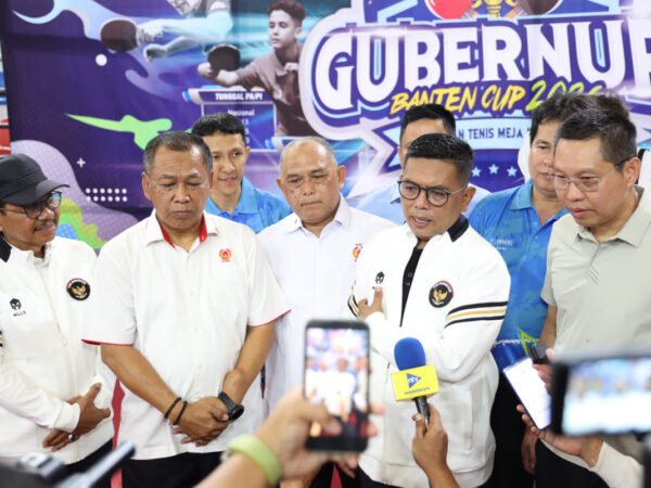 Andra Soni Resmi Buka Kejuaraan Tenis Meja Nasional 2026 di Banten