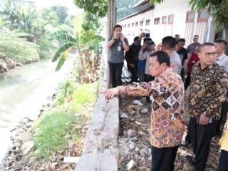 Normalisasi Kali Cirarab di Sepatan–Pasar Kemis, Bupati Maesyal Rasyid Turun Langsung