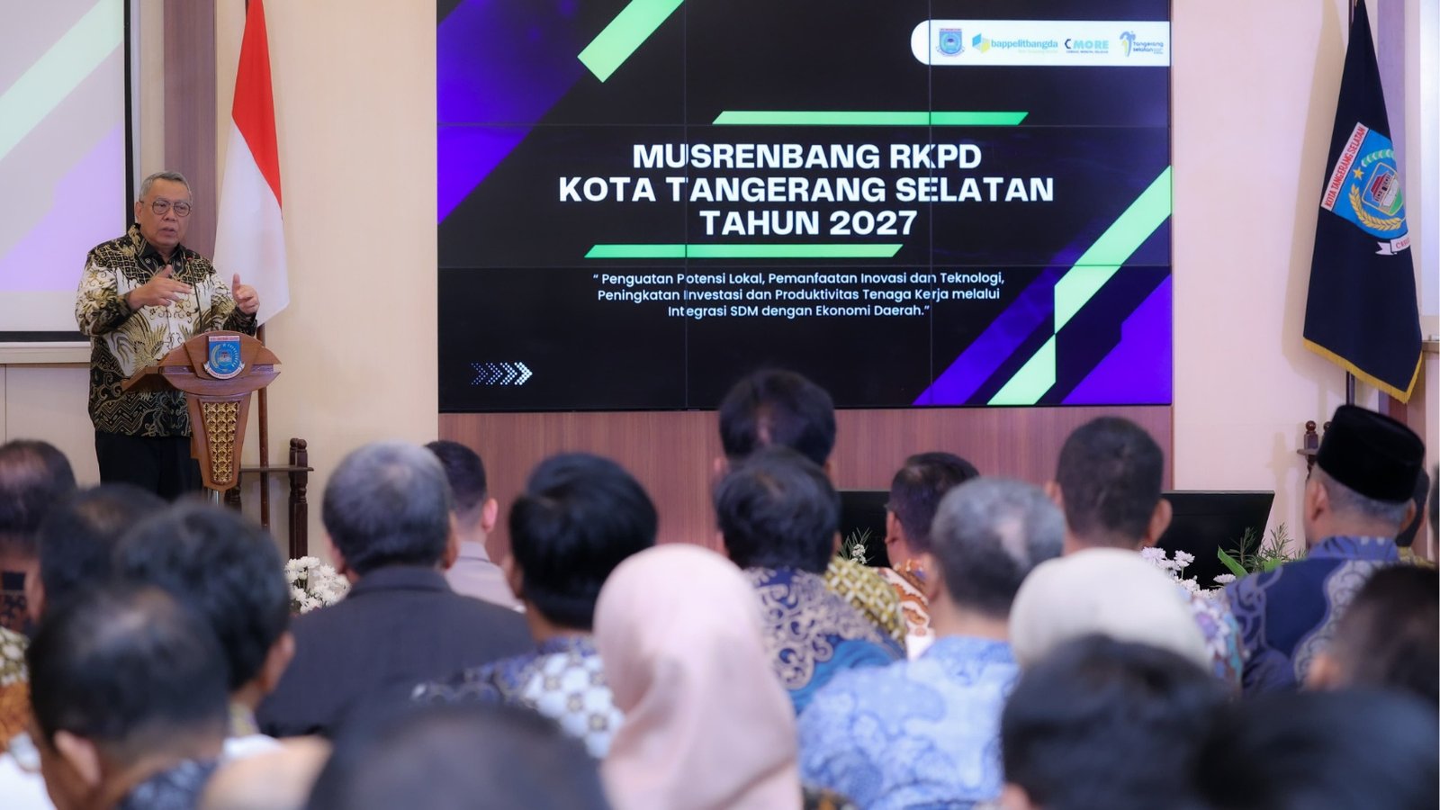 Pemkot Tangsel fokus infrastruktur di RKPD 2027, tangani sampah dan banjir serta kembangkan layanan publik digital terintegrasi.