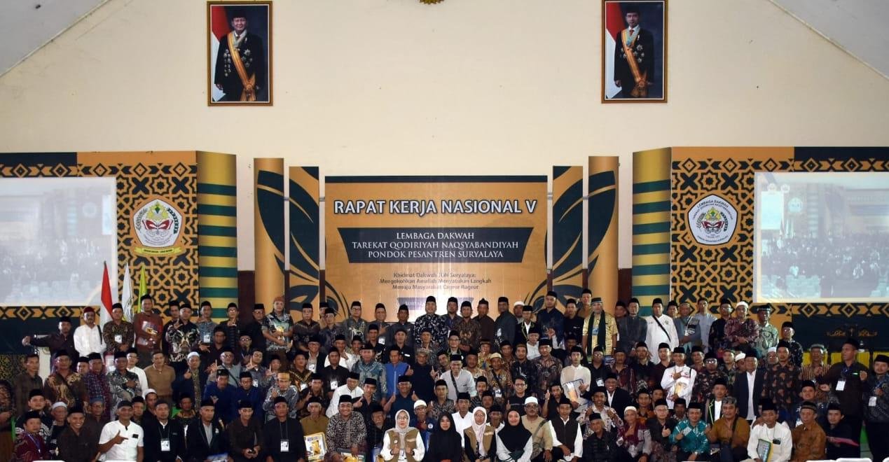 Rakernas V LDTQN Suryalaya tetapkan roadmap dakwah 2046, padukan AI, sertifikasi mubalig, dan kemurnian sanad sufi.