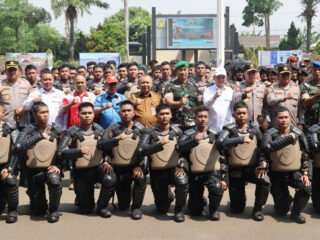 Wagub Banten Apresiasi Simulasi Pengamanan May Day oleh Polda Banten