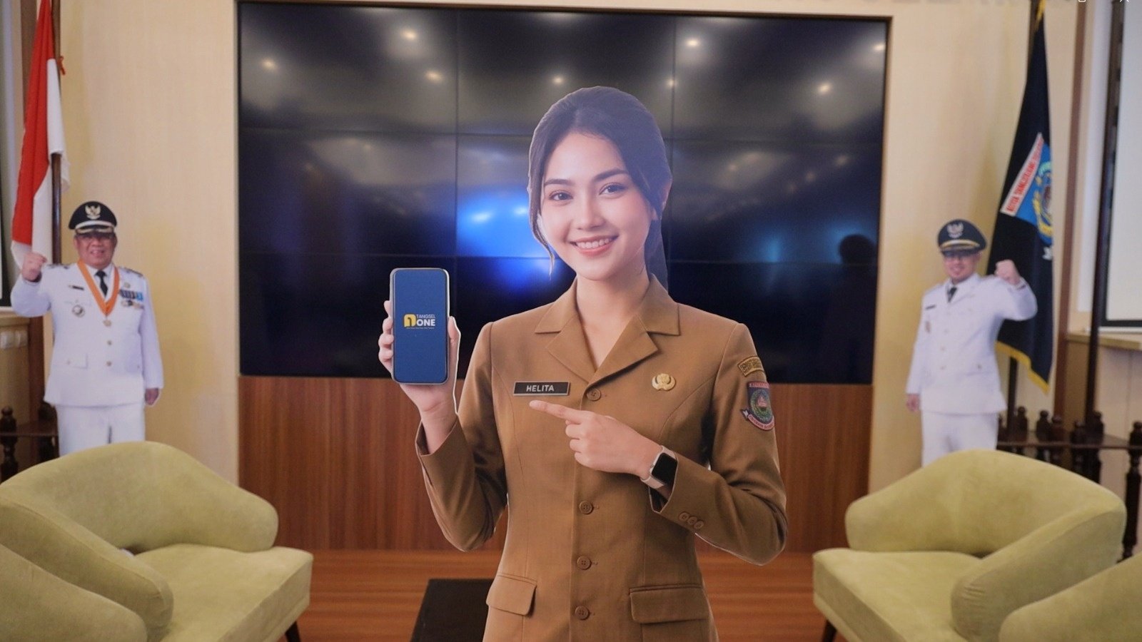 Pemkot Tangsel meluncurkan Tangsel One. Warga kini bisa menyampaikan aspirasi dan pengaduan publik hanya lewat satu chat.