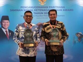 Kabupaten Tangerang Raih Paritrana Award 2025, Dinobatkan Kabupaten Terbaik se-Indonesia