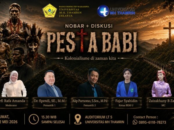 BEM Universitas MH Thamrin Gelar Diskusi Papua Lewat Film Dokumenter Pesta Babi