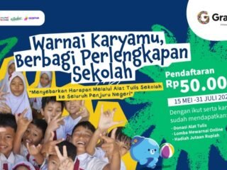 Gramedia Ajak Anak dan Keluarga Berbagi Melalui Lomba Mewarnai “Warnai Karyamu, Berbagi Perlengkapan Sekolah