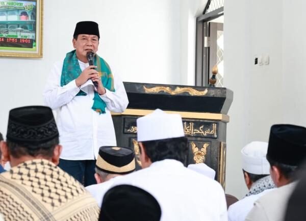 Bupati Tangerang Jumling di Teluknaga, Serap Aspirasi Warga Kampung Besar
