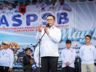 May Day 2026, Andra Soni Siap Tindak Tegas Praktik Percaloan di Industri