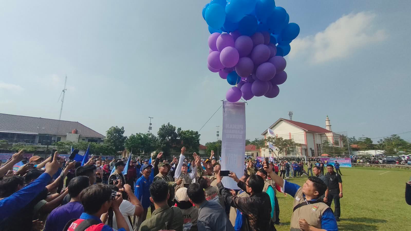 May Day 2026 di Kabupaten Tangerang dibuka lewat Pekan Olahraga Buruh di Stadion Mini Cikupa, perkuat solidaritas pekerja.