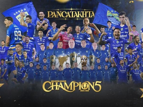 Persib Bandung Resmi Juara Super League 2025/2026, Raih Bintang Kelima