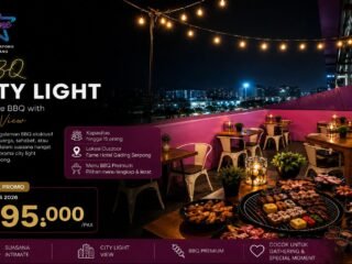 Fame Hotel Gading Serpong Hadirkan BBQ City Light, Bidik Tren Experiential Dining