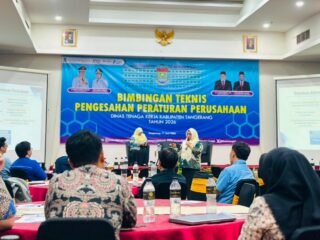 Perusahaan Wajib Paham Aturan PKB dan PP, Disnaker Kabupaten Tangerang Gelar Bimtek