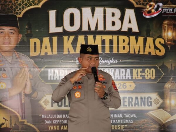 Polresta Tangerang Dorong Dakwah Sejuk Lewat Lomba Dai Kamtibmas