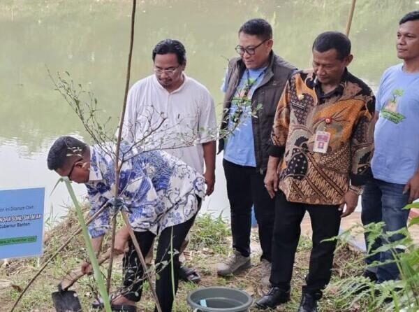 Dukung Program 2 Miliar Pohon, Gerakan Banten Teduh Tangerang Sejuk Targetkan Tanam 1 Juta Pohon