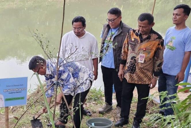 Gerakan Banten Teduh Tangerang Sejuk menargetkan penanaman 1 juta pohon di Tangerang Raya guna mendukung mitigasi iklim dan lingkungan.