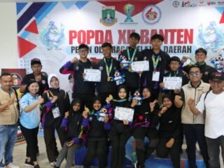Dominasi Menembak Kabupaten Tangerang di Popda Banten 2026, Borong 12 Medali