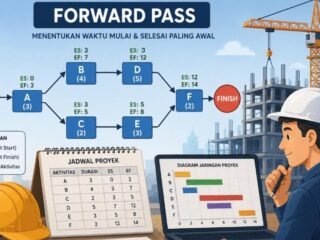 Metode Forward Pass membantu perencanaan proyek lebih terstruktur, mengidentifikasi aktivitas kritis, dan mengurangi risiko keterlambatan.