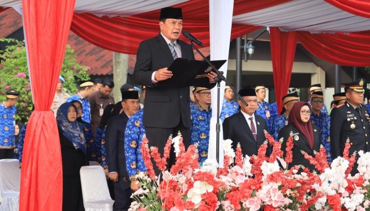 Bupati Tangerang mengajak masyarakat memperkuat persatuan dan menjaga keberagaman saat peringatan Hari Lahir Pancasila 2026.