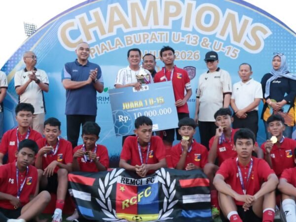 Kejuaraan Sepak Bola Piala Bupati Tangerang 2026 Berakhir, Ribuan Pemain Muda Ambil Bagian