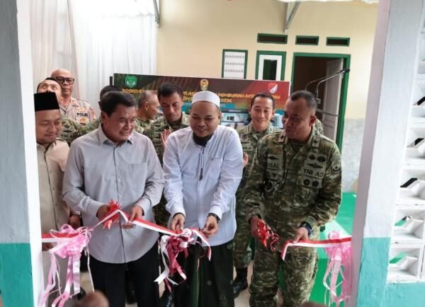 Peresmian Rehab Pesantren di Legok Jadi Bukti Kolaborasi TNI dan Pemkab Tangerang