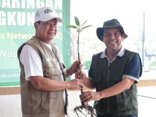 PT IKPP Tangerang Tanam 10 Ribu Mangrove Bersama Bupati Maesyal Rasyid di Mauk