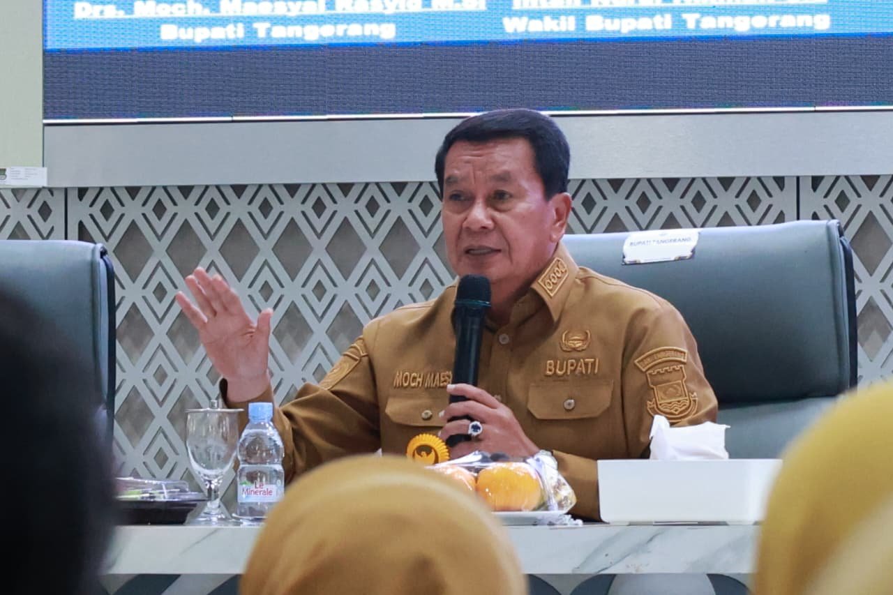 Cek Kesehatan Gratis Kabupaten Tangerang capai 71 persen. Bupati Maesyal Rasyid mendorong perluasan cakupan layanan bagi masyarakat.