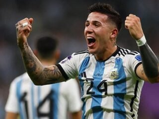 Enzo Fernandez Akui Lega Setelah Kembali Mencetak Gol di Piala Dunia 2026