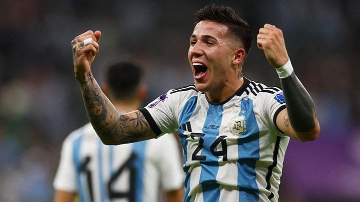 Enzo Fernandez mengaku lega usai kembali mencetak gol di Piala Dunia 2026 dan membantu Argentina melangkah ke babak berikutnya.