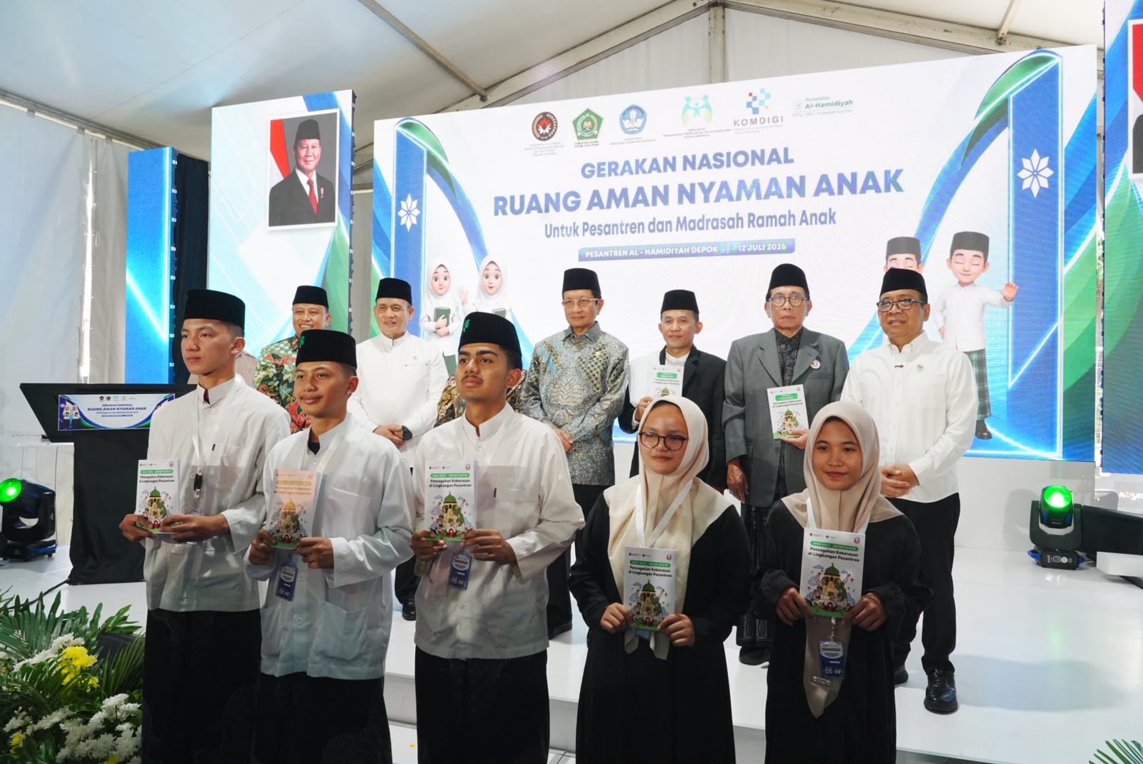 Pemerintah meluncurkan Gernas RANA untuk mendorong pesantren dan madrasah menjadi ruang aman, nyaman, dan bebas kekerasan bagi anak.