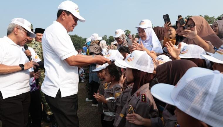 Ratusan anak hadir dalam HAN ke-42 di Puspemkab Tangerang. Bupati Maesyal Rasyid sampaikan pesan penting untuk generasi muda.