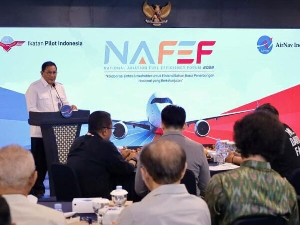 NAFEF 2026, AirNav Indonesia Ajak Industri Penerbangan Kolaborasi Tekan Konsumsi Avtur