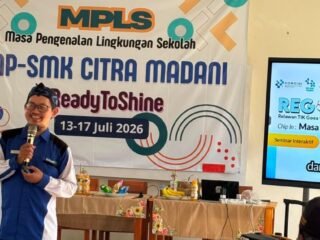 MPLS SMK Citra Madani Rajeg, Relawan TIK Banten Ingatkan Bahaya Jejak Digital