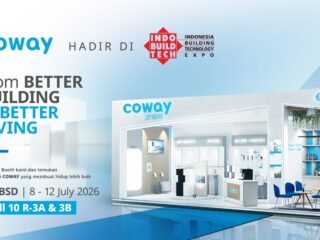 Coway Indonesia Debut di IndoBuildTech 2026, Perkenalkan Inovasi Solusi Air dan Udara untuk Hunian Sehat