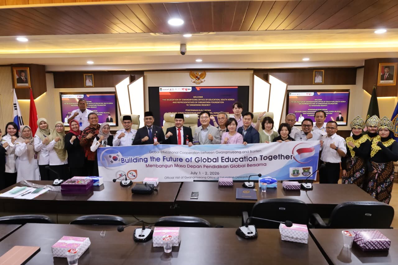 Kabupaten Tangerang dan Kota Gwangmyeong, Korea Selatan, menjajaki kerja sama pendidikan dan pertukaran budaya untuk SDM unggul.