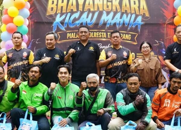 Kicau Mania Kapolres Cup 2026 Meriahkan Hari Bhayangkara ke-80, Penggemar Burung Ramaikan Cikupa
