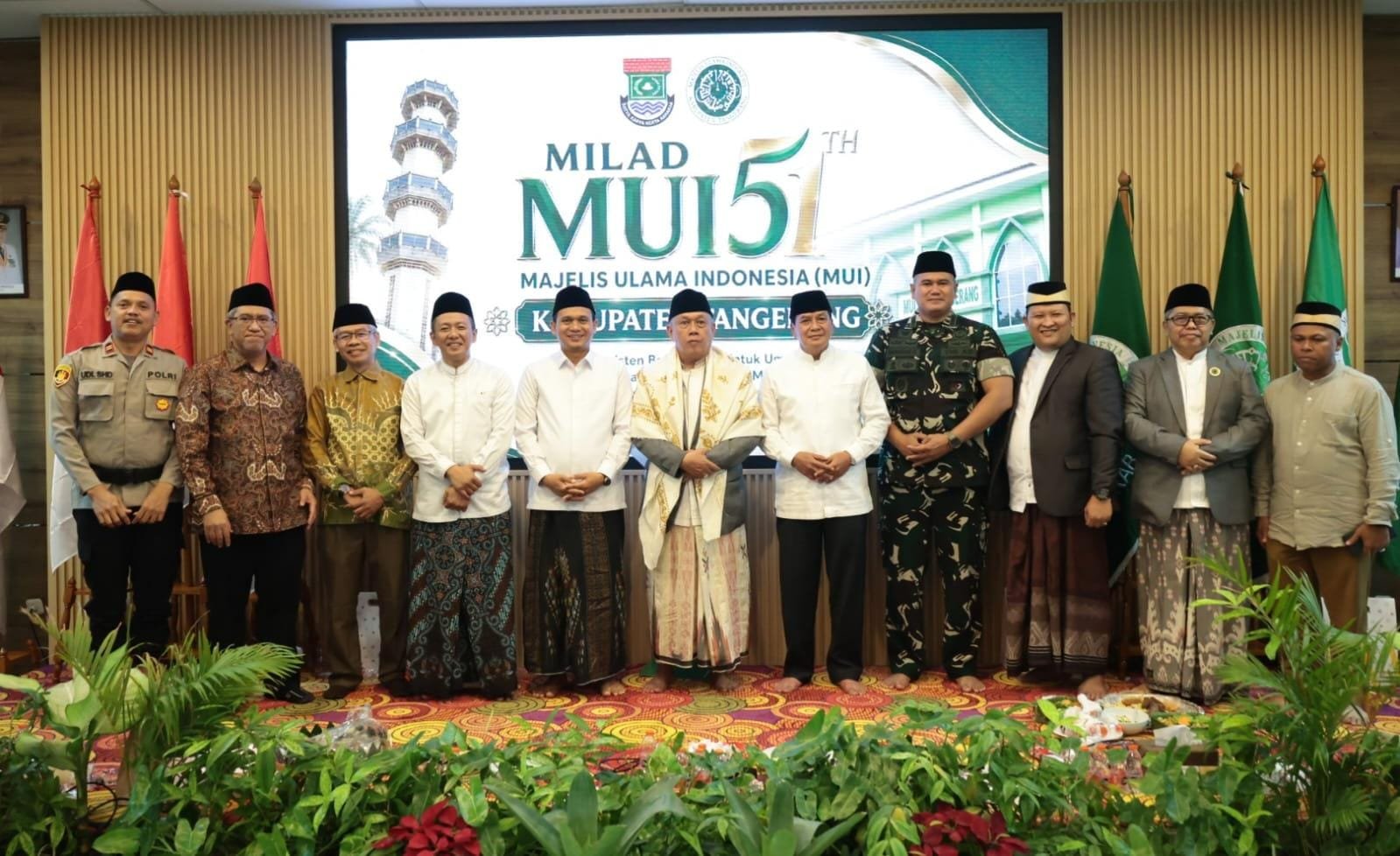 Bupati Tangerang Maesyal Rasyid resmikan Muallaf Center MUI dalam Milad ke-51 MUI Kabupaten Tangerang untuk pembinaan umat.