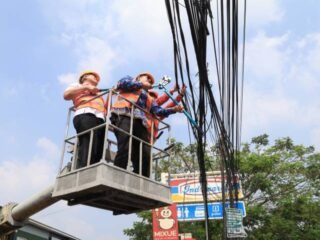 Pemkot Tangerang dan Pemprov Banten Kolaborasi Wujudkan Kota Lebih Aman Lewat Penataan Kabel Udara