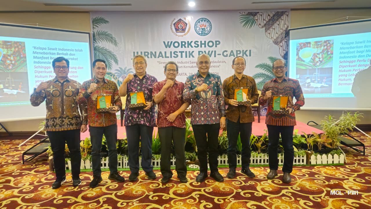 PWI dan GAPKI memperkuat sinergi melalui workshop jurnalistik di Yogyakarta untuk mengawal industri sawit nasional yang berkelanjutan.