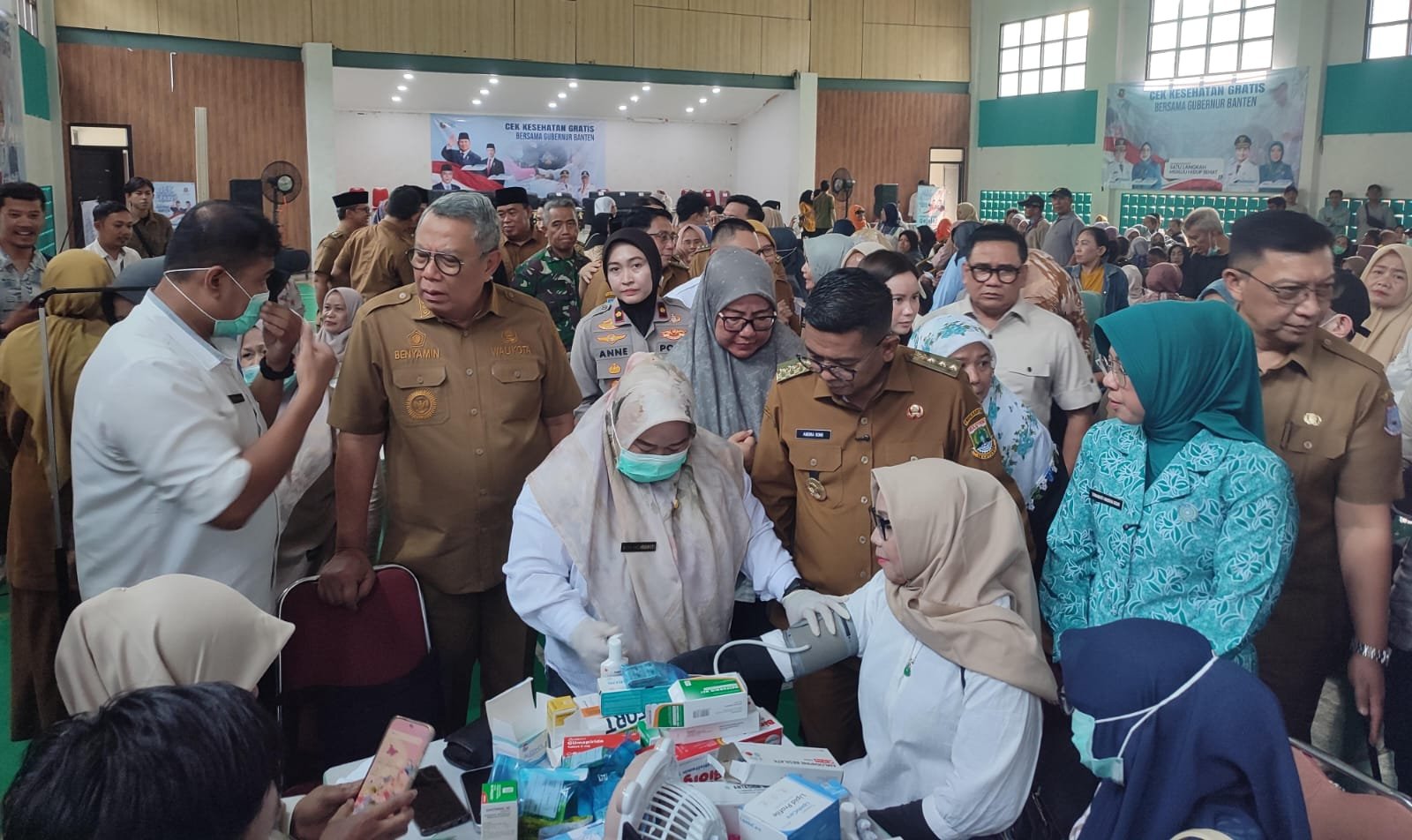 Sebanyak 53 persen warga Tangsel telah mengikuti CKG. Hipertensi dan diabetes menjadi penyakit yang banyak ditemukan dari pemeriksaan.