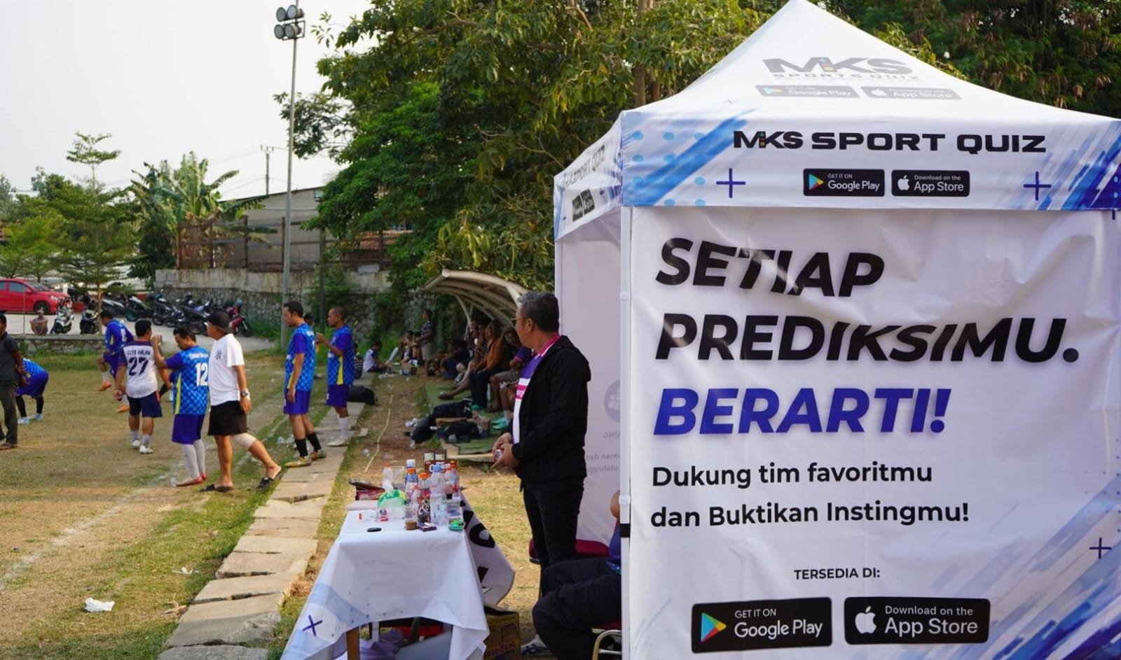 MKS Sport Quiz hadir sebagai aplikasi tebak skor bola gratis tanpa taruhan. Nikmati prediksi pertandingan, kumpulkan poin, dan raih hadiah menarik.