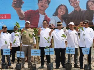 Kantor Regional I InJourney Airports Perkuat Pelestarian Pesisir Tangerang