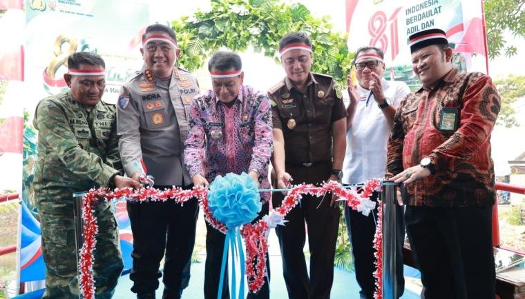 TNI-Polri membangun 22 Jembatan Merah Putih di Kabupaten Tangerang untuk memperkuat akses dan mendorong ekonomi masyarakat.