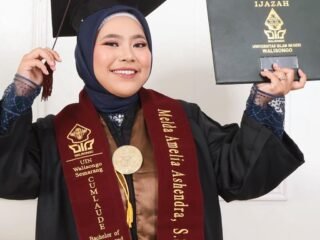 Lulusan 3,5 Tahun, Melda Amelia Ashendra Raih Cumlaude dan Terus Melangkah ke Dunia Pendidikan