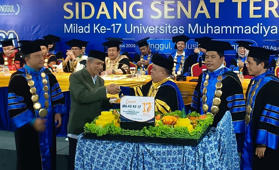 Milad ke-17 UMT menjadi momentum memperkuat visi kampus unggul menuju World Class University dengan peningkatan mutu pendidikan.