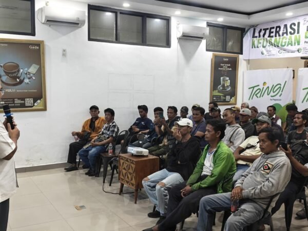 Komunitas Ojek Pangkalan Ikuti Edukasi Literasi Keuangan Bersama PT Pegadaian Area Tangerang