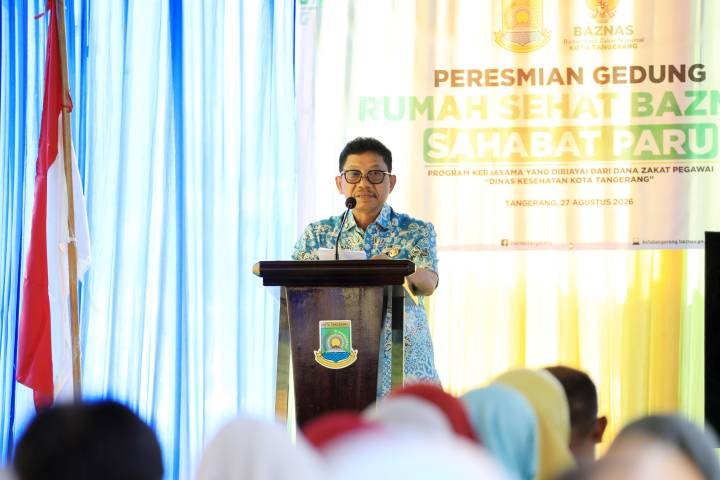 Pemkot Tangerang dan Baznas berkolaborasi melalui RSB Sahabat Paru untuk memperkuat penanganan dan eliminasi TBC.