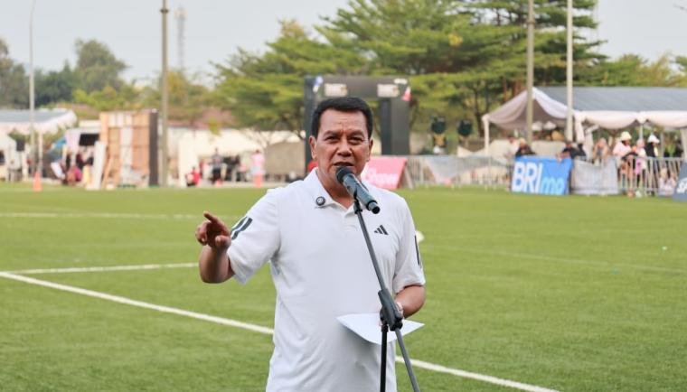 Rajawali Junior League 2026 resmi ditutup. Maesyal Rasyid berharap lahir pemain muda Tangerang yang mampu bersaing di level internasional.