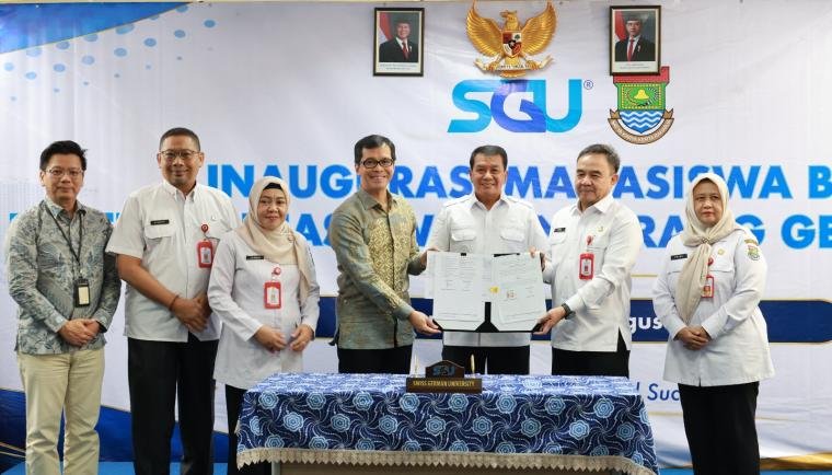 30 mahasiswa Tangerang resmi kuliah di SGU melalui Beasiswa Tangerang Gemilang 2026 untuk memperluas akses pendidikan tinggi.