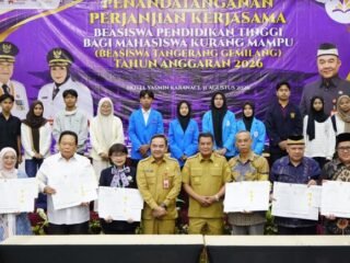 Pemkab Tangerang Gandeng 26 Kampus, 1.075 Mahasiswa Dapat Beasiswa Tangerang Gemilang
