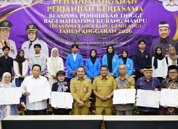 Pemkab Tangerang Gandeng 26 Kampus, 1.075 Mahasiswa Dapat Beasiswa Tangerang Gemilang